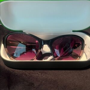 Kate Spade Black and Pink Sunglasses